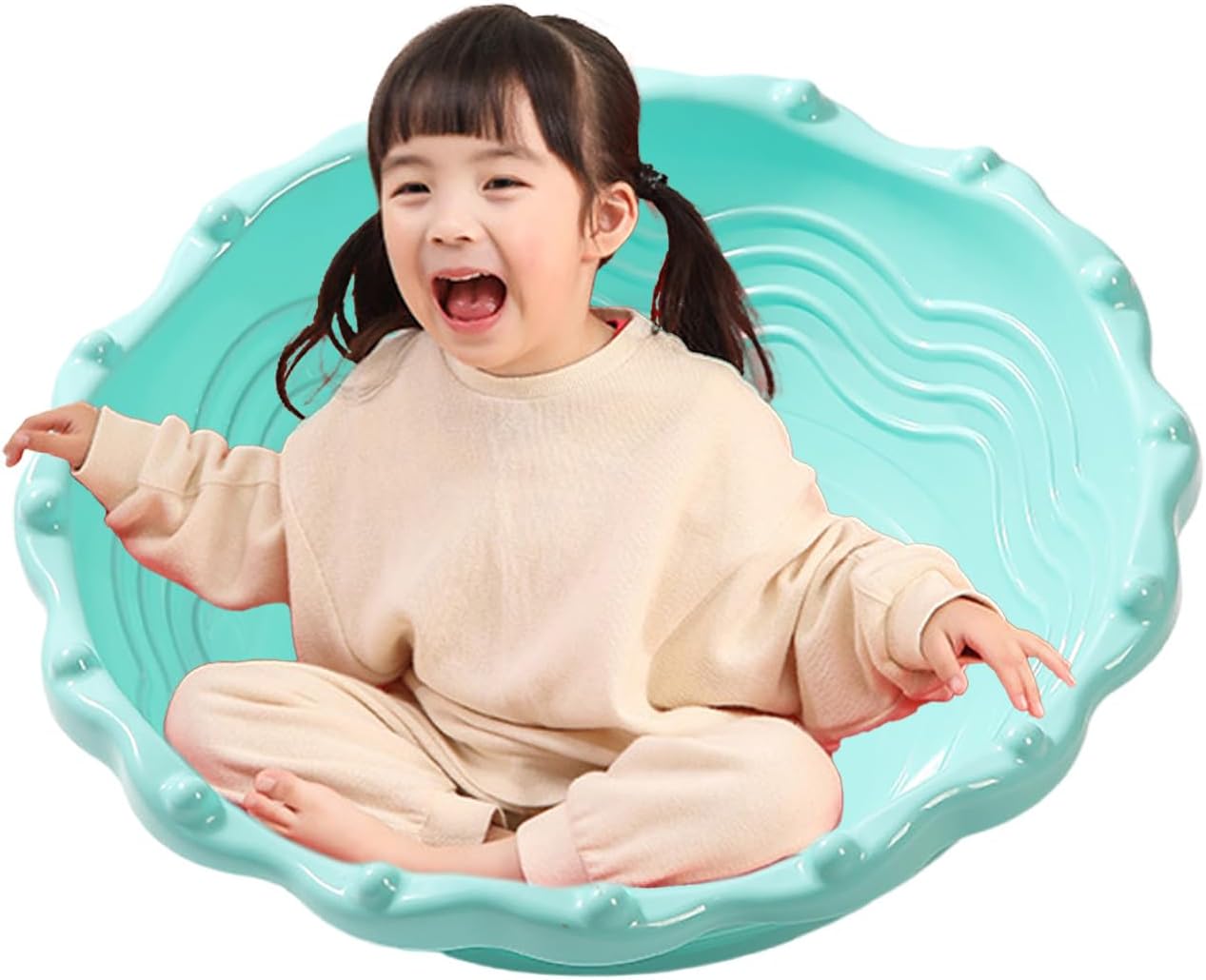 Toddler Wobble Disk, Kids Sensory Products for Vestibular Balanc Training, Integrative Sense Exercises, Spinning Disk As Gifts for Children with Autism 3-7 Year Old,Blue