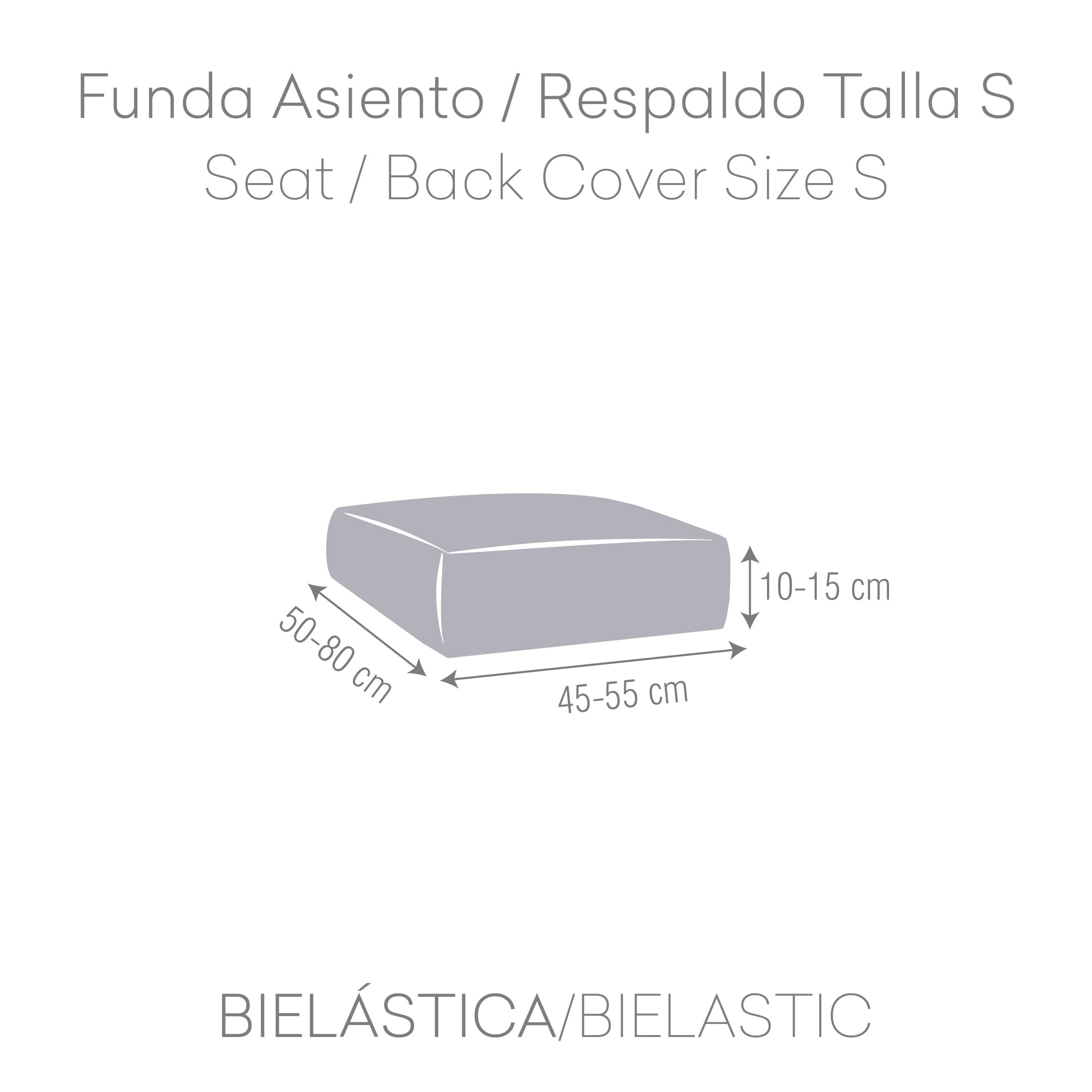 AlexandreHouse BRONX SOFA COVER SIZE S SEAT/BACK C/04, Multicoloured - Image 3