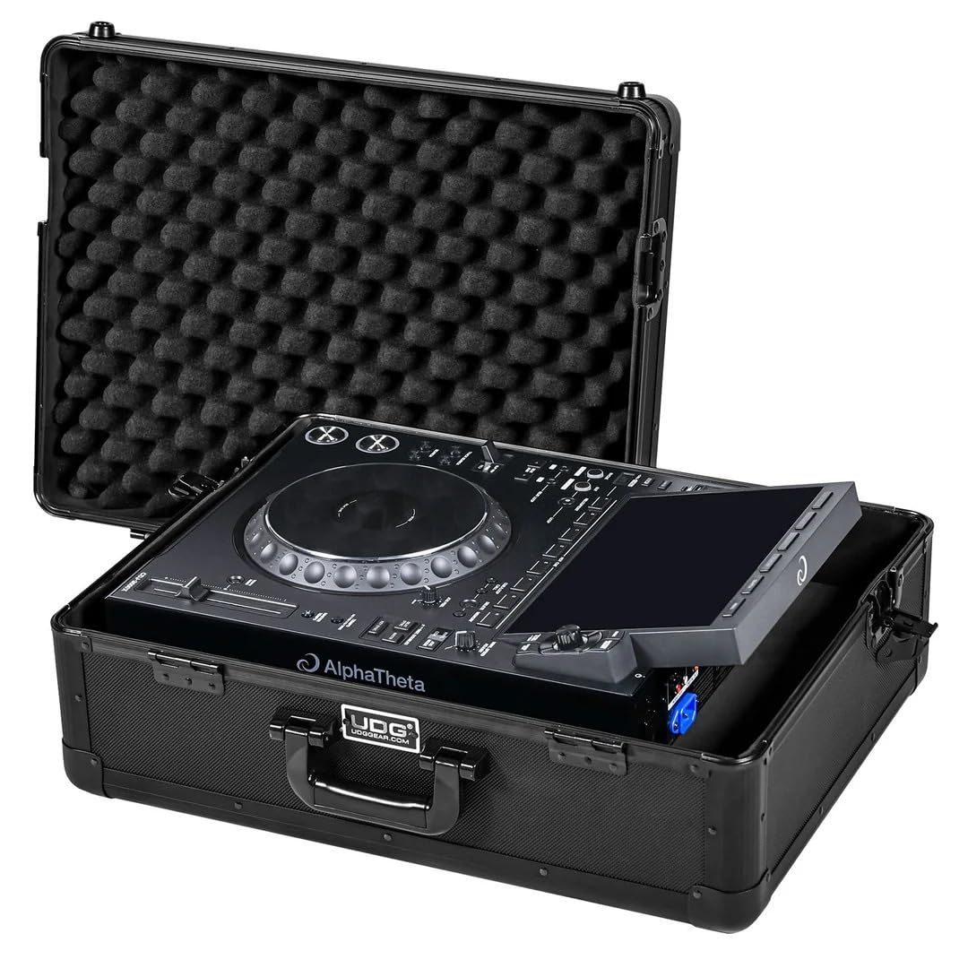 UDG Ultimate Pick Foam Flight Case AlphaTheta CDJ-3000X Nero