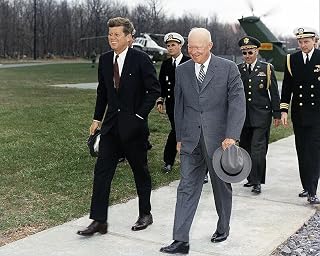 COMPLIANCE ASSISTANCE President Kennedy and Eisenhower at Camp David - 12x18 Inch Laminated Poster - Stunning Detail and Bold Colors