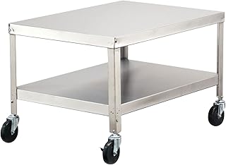 Lakeside 717 Machine Stand, Stainless Steel, 1 Shelf (Fully Assembled)