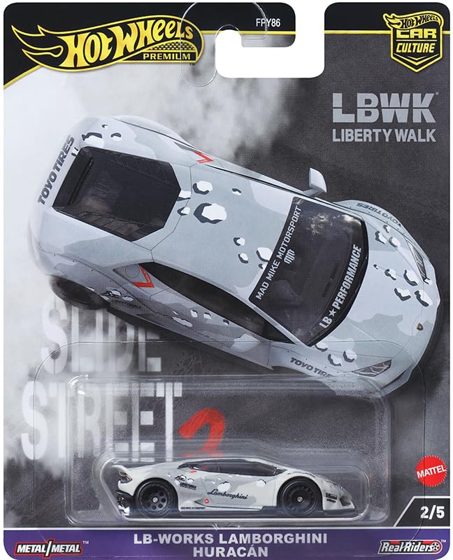 Hot Wheels 5-Pack Car Culture Slide Street 2 1:64 miniatura 2