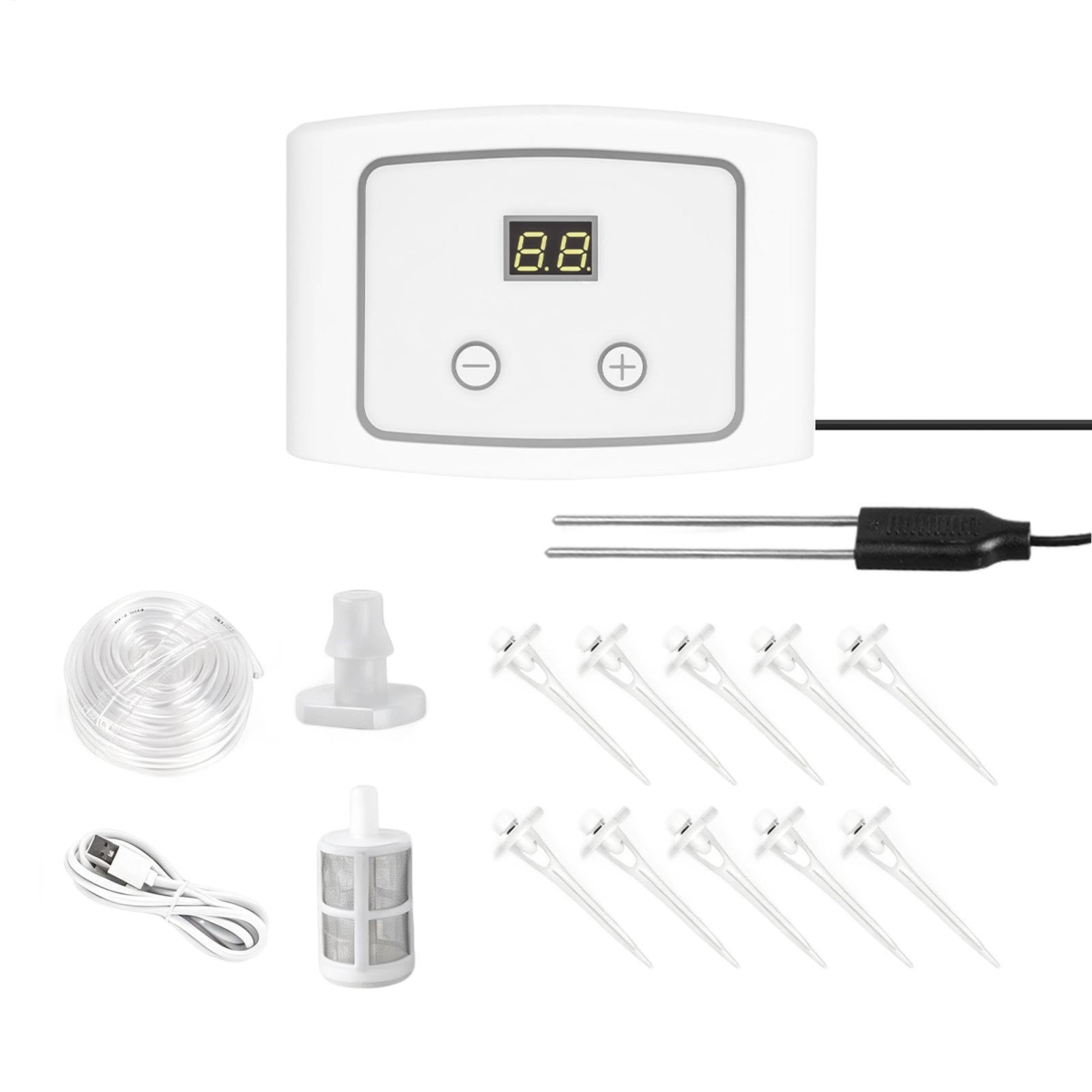 Kits Riego Por Automático Salida Agua Ajustable Automática Eléctrica | Dispositivos Riego Por Automático Para Invernadero Tienda Cultivo Hogar Patio