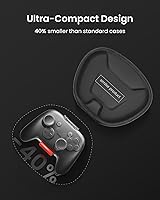 Vista 3 de tomtoc Protective Case for Nintendo Switch 2 Pro Controller, Hard Shell Joystick Protector, Portable Travel Storage Case, Shock-proof, Anti-scratch