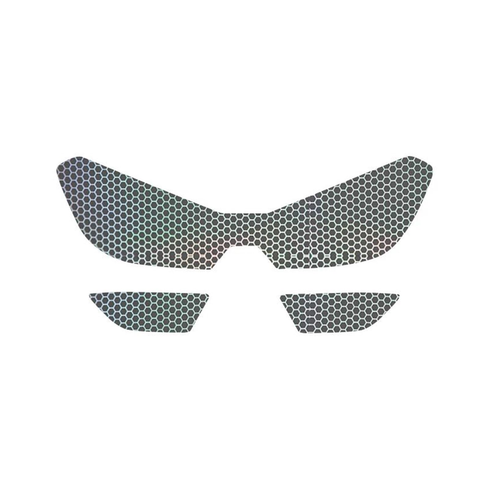 Decoration for Honda Africa Twin Crf1100l CRF1100 L CRF 1100L Lamp Film Protection and Honeycomb Laser Film Modification(Design D)