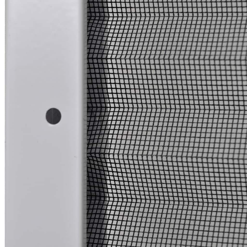 Mangloder Plisse Insektenschutzfenster mit Jalousie aus Aluminium, 160 x 80 cm, für Dachfenster, fliegengitter, mückengitter, moskitonetz, fensternetz, spannrahmen, lüften