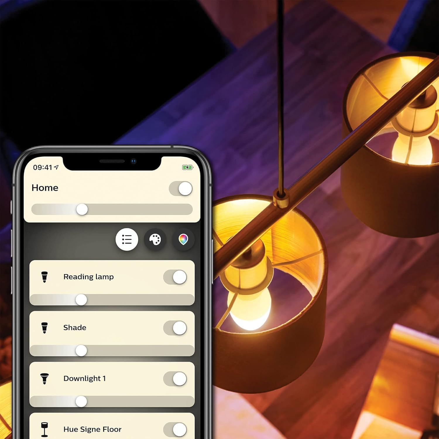 Philips Hue - Bombilla LED Inteligente, B39 E14, Luz Blanca Cálida Regulable, 5.5W 470 Lumens, Compatible con Alexa y Google Home - Pack de 2 Bombillas LED Inteligentes