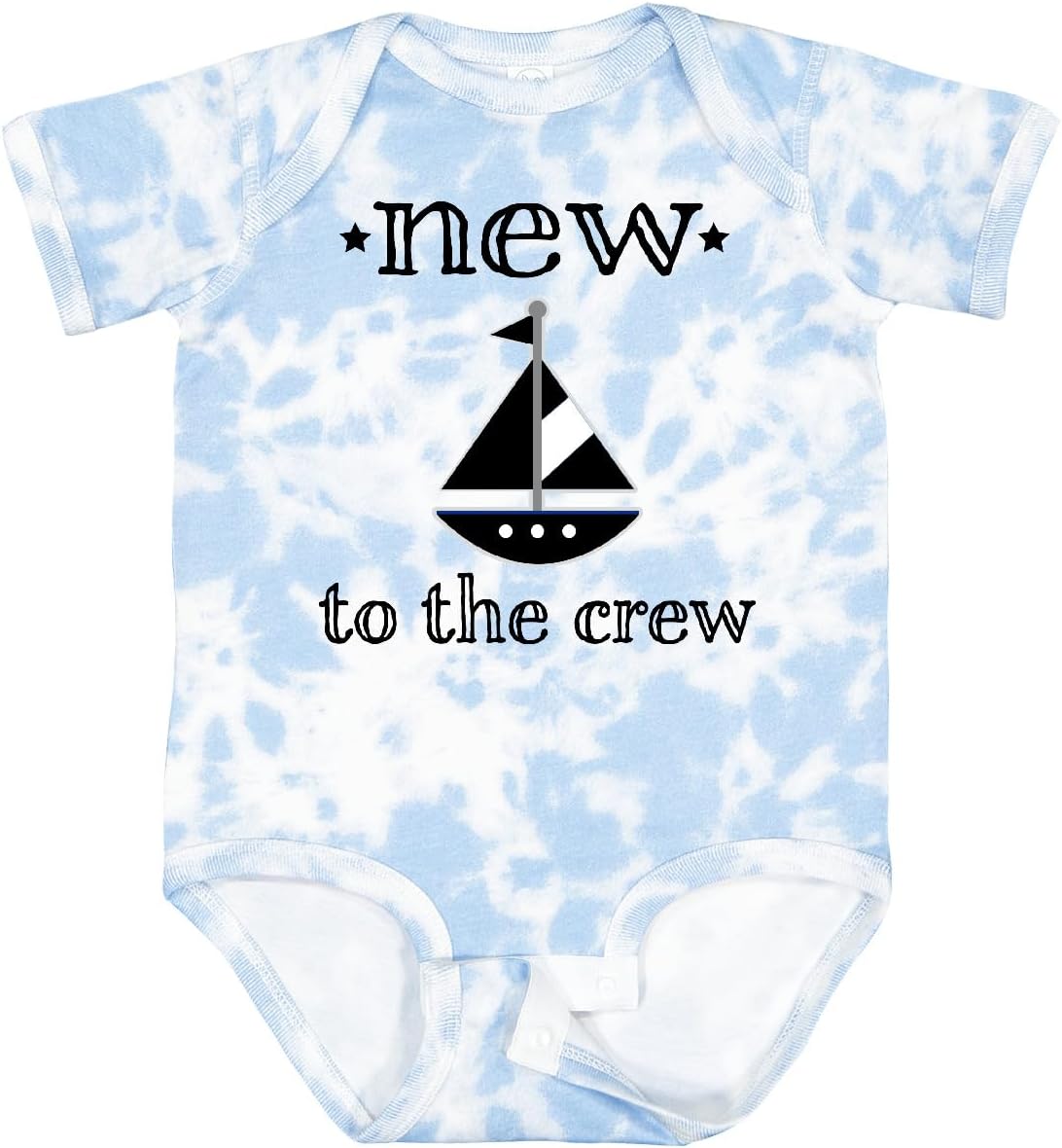 inktastic New To the Crew Newborn Baby Bodysuit