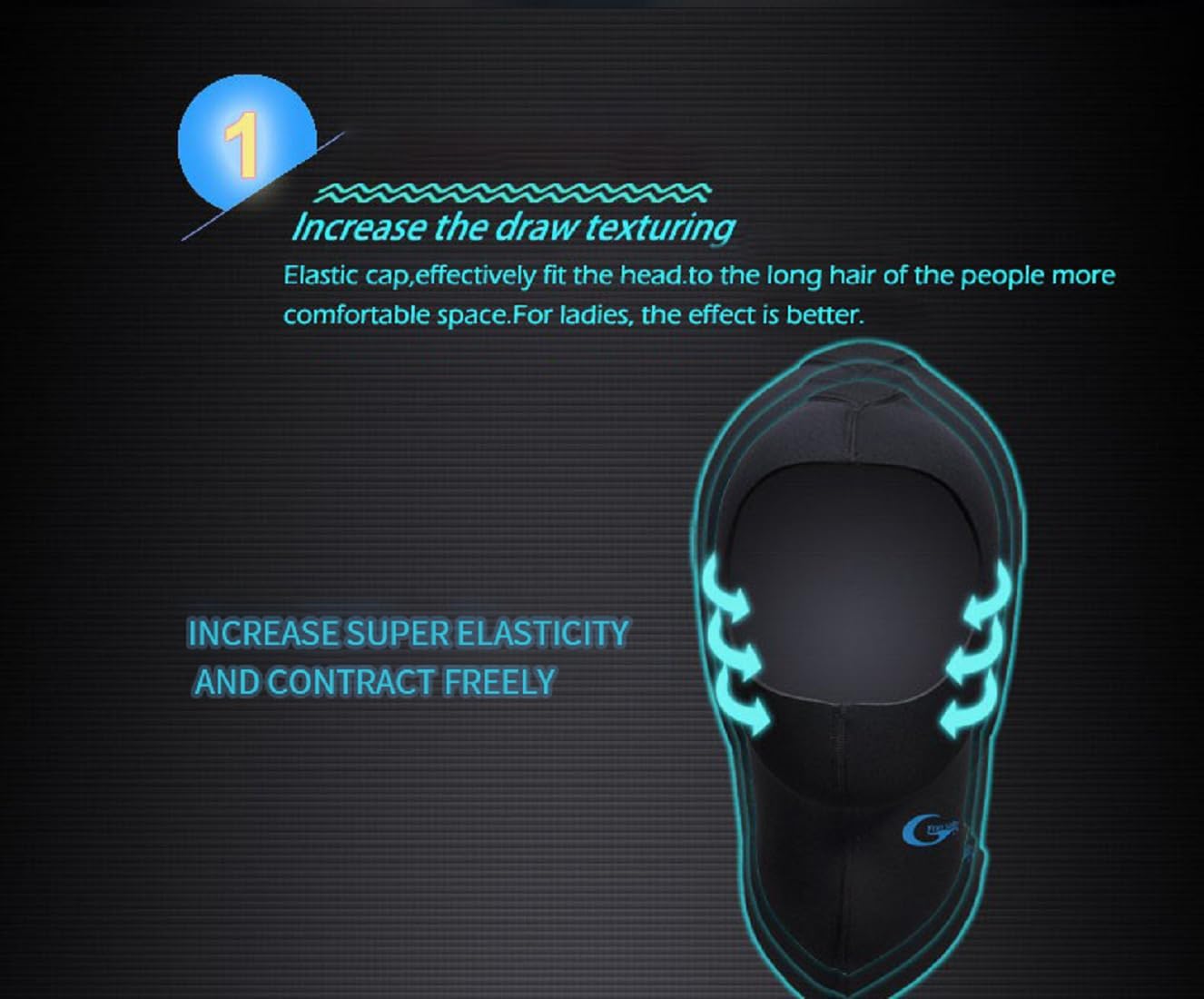 Diving Hood - Neoprene Wetsuit Dive Hood 3MM 5MM for Men Women Dive Cap Surfing Thermal Hood for Water Sports - Image 6