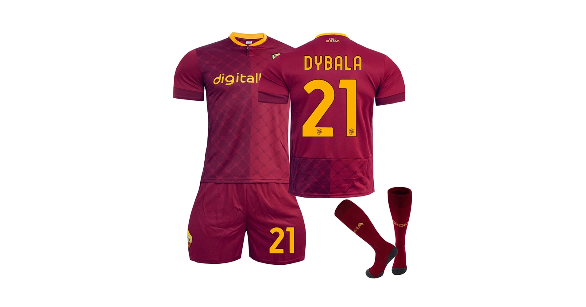 Amazon.co.jp: ディバラ ユニフォーム Dybala 背番号21 ローマ
