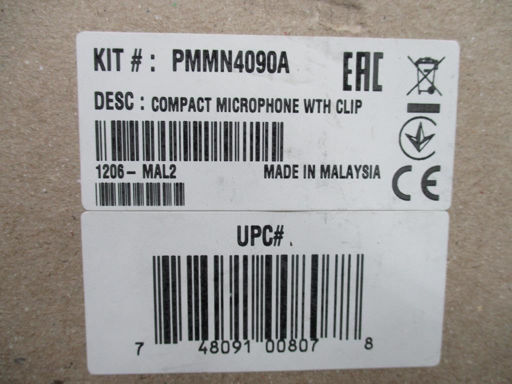 Motorola PMMN4090 Compact Palm Microphone - CM, XPR 2500 image 2