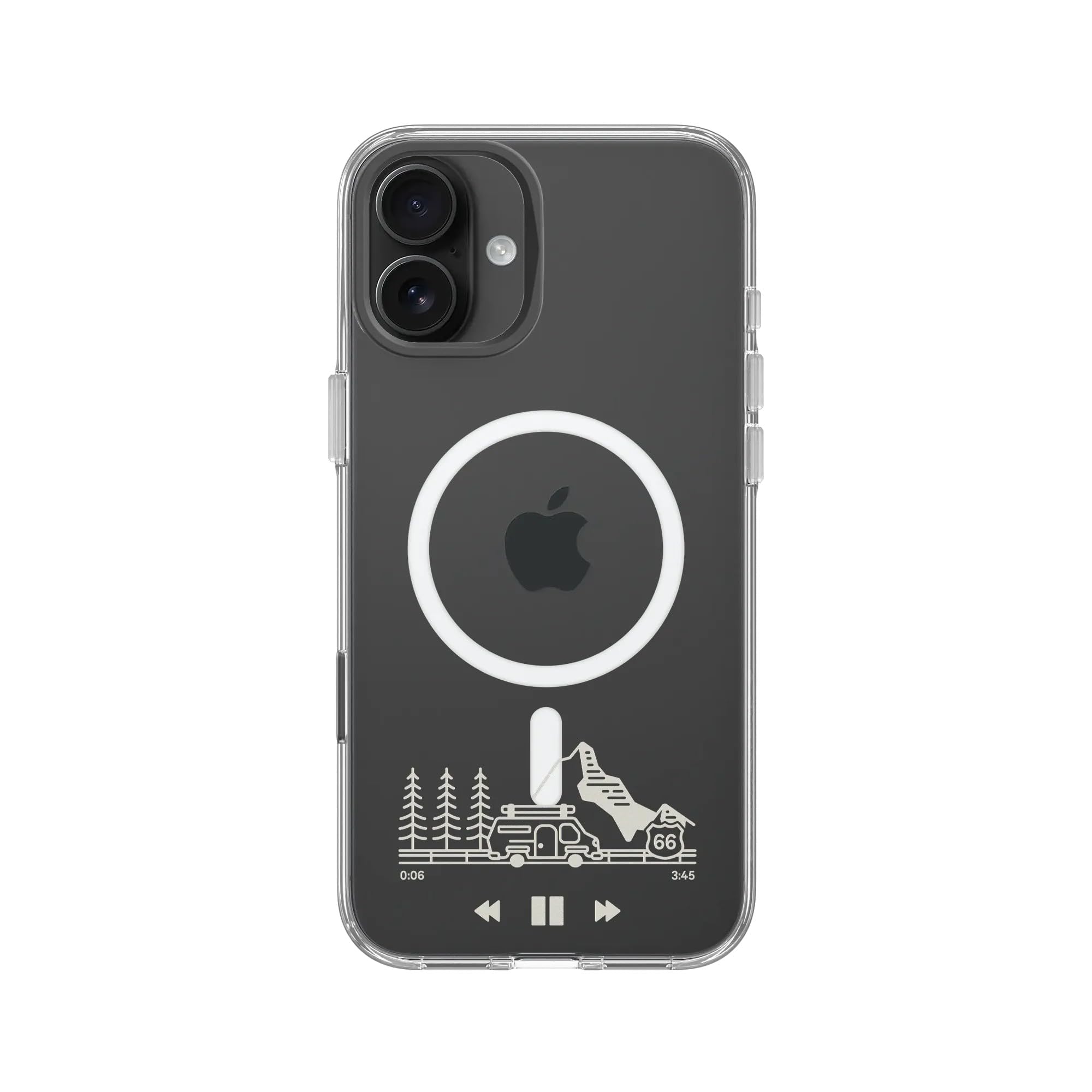 Coque rigide MagSafe pour iPhone 16 Plus transparente haute résistance Rhinoshield