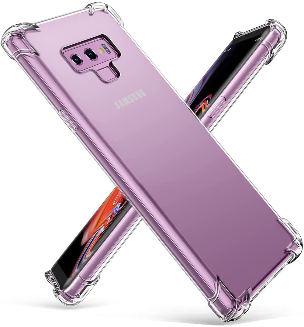 Emodil Case for Samsung Galaxy Note 9 Case Cover Back Air Cushion Soft Silicone Shockproof Anti-Scratch Protective Bumper Shell Corner by Emodil ®