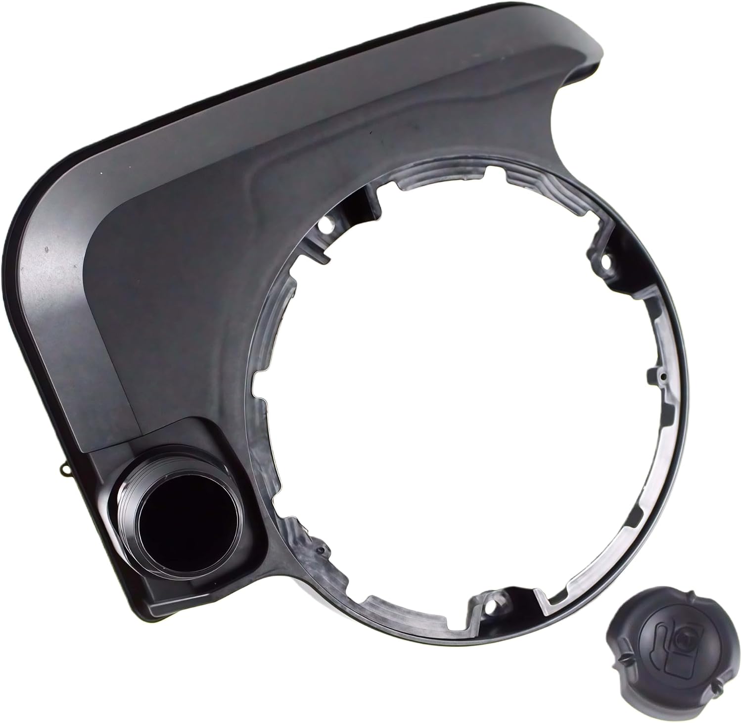 699374 Fuel Tank with Caps Fit for B S 495224 494213 499618 590490 692046 699387 695960 693377 AM134926 Compatible for Troy Bilt Toro Craftsman John Deere & More models