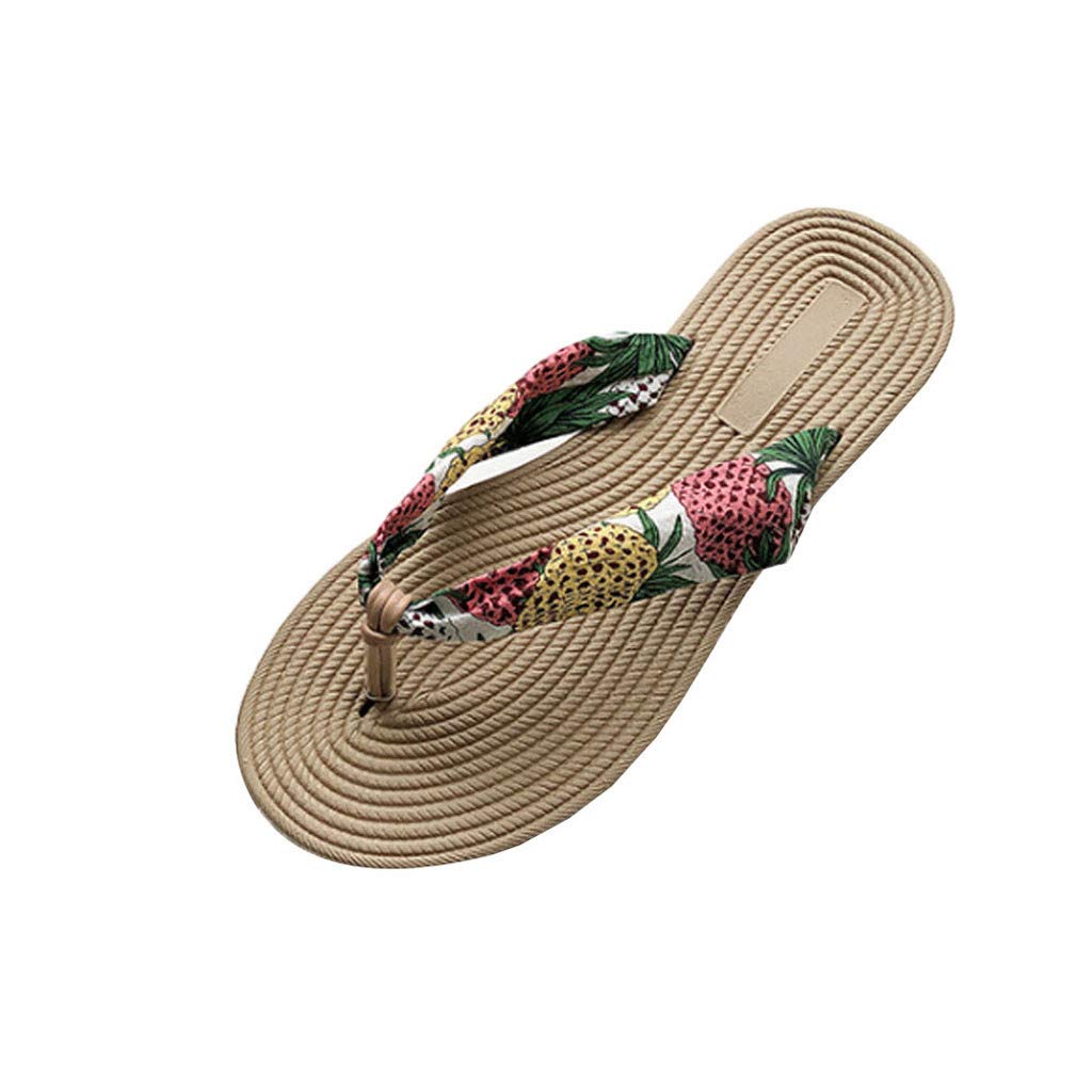 Generic Chanclas Mujer Verano Ofertas con Plataforma Playa Sandalias Mujers Verano Comodas Ducha Playa Hawaiana Zapatillas para Baño Ducha Interior Al Aire Libre