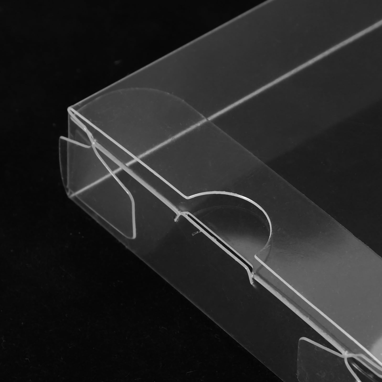 Abaodam Scatola Protezione da Polvere e umidità per Archiviazione Cassette Audio in PVC Trasparente 10 Pezzi Custodia Portatile Compatta per Conservare e Trasportare Le Cassette
