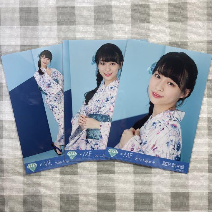 Amazon.co.jp: ≠ME ノイミー 冨田菜々風 浴衣 2019 生写真 コンプ
