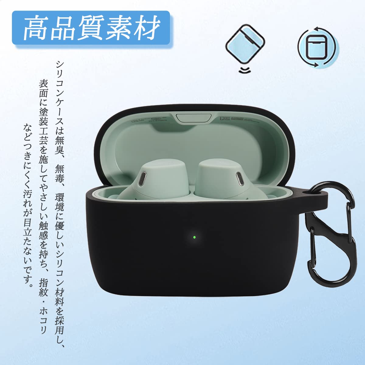 ⭐️❤️Elite 4 Active用 ケース 保護カバー ソフト 耐衝撃 Amazon | For Jabra Elite 4 Active用 ケース Jabra Elite 4