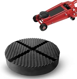 1 Pack Universal Floor Jack Pads, Jack Pad Adapter Pinch Weld Side Frame Rail Protector Puck/Pad, Car Lift Frame Rail Protection Accessories
