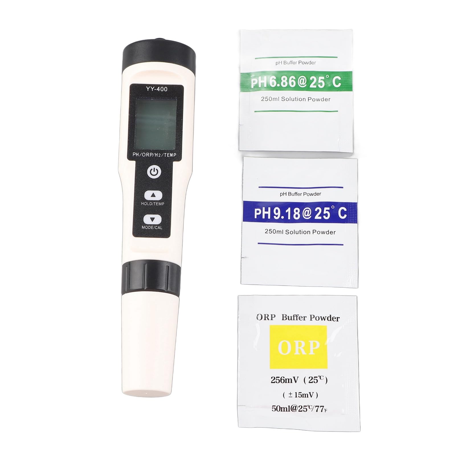 Cyfrowy Tester Wody 4 w 1 Wielofunkcyjny Tester Wody Wodorowej IP67 Wodoodporny PH H2 ORP Temp Miernik Jakości Wody z Podświetleniem Pióro do Testowania Jakości Wody Monitor