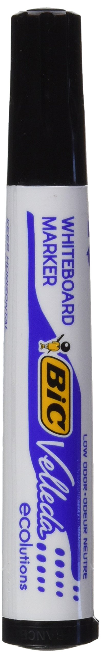 BIC 904946 â€“ Velleda Marker Chisel Tip, Black