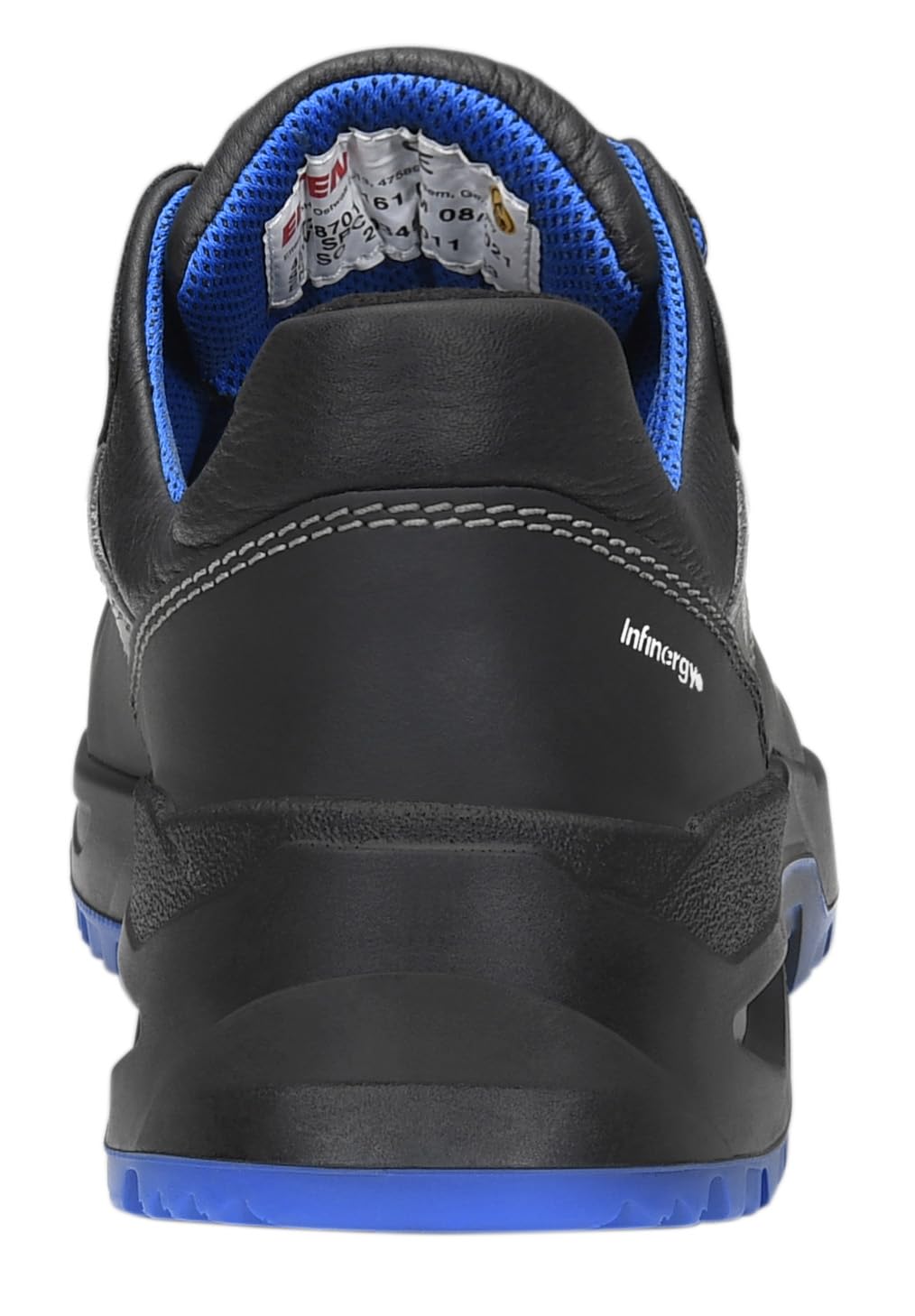 ELTEN Stefano XXSG Black-Blue Low ESD S3 | Sicherheitsschuhe für Damen & Herren, Stahlkappe, leicht, atmungsaktiv