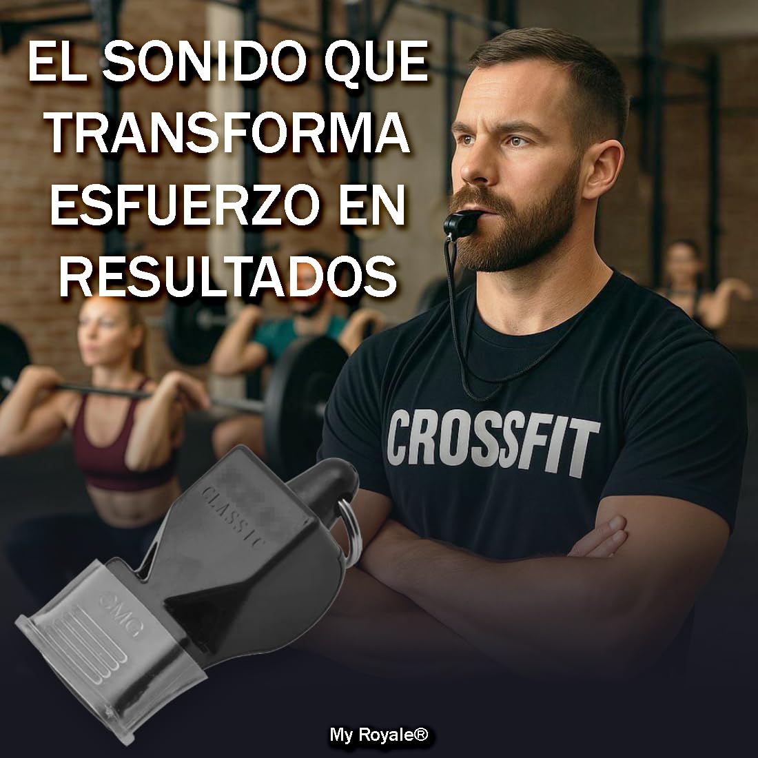 Fox Classic Silbato árbitro Profesional 2 uds. para fútbol baloncesto voleibol socorrista