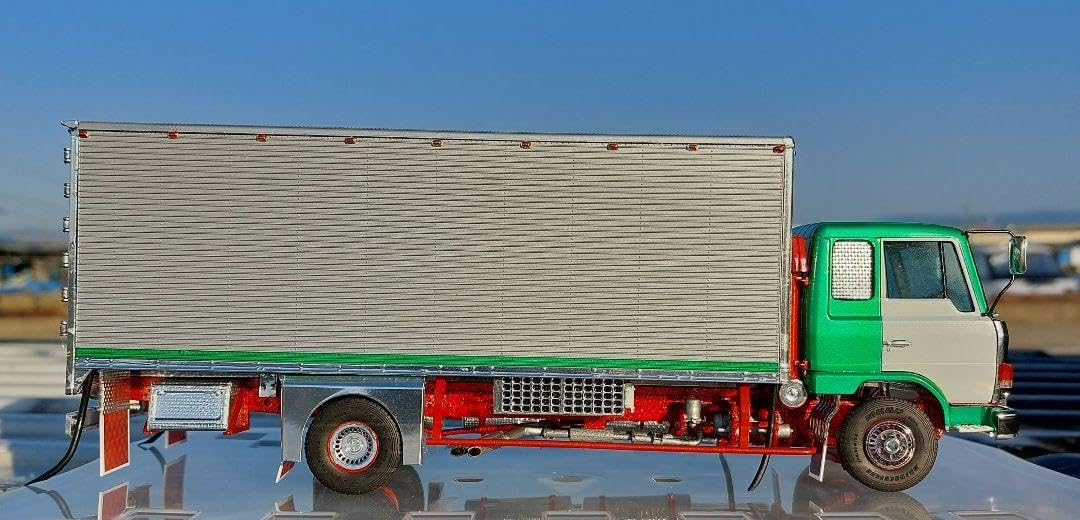 デコトラプラモデル 煙突マフラー フジミ 1/32 レンジャー 完成品 再