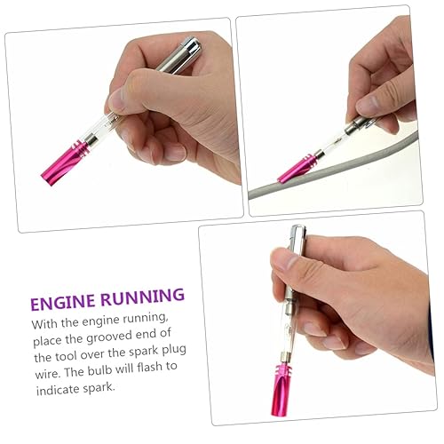 Miniatura 7 de 2 unids pluma de prueba de encendido herramienta de coche probador de bujías probador de encendido auto coche pluma herramientas herramientas coche