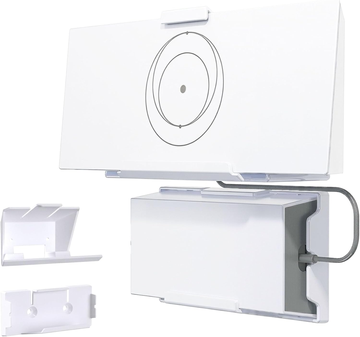 Gen 3 Router Mount for Starlink, Gen3 Router Wall Mounts with Starlinks Power Supply Mounting Kit for Star Link V3 Standard&Gen 3 High Performance Dishy