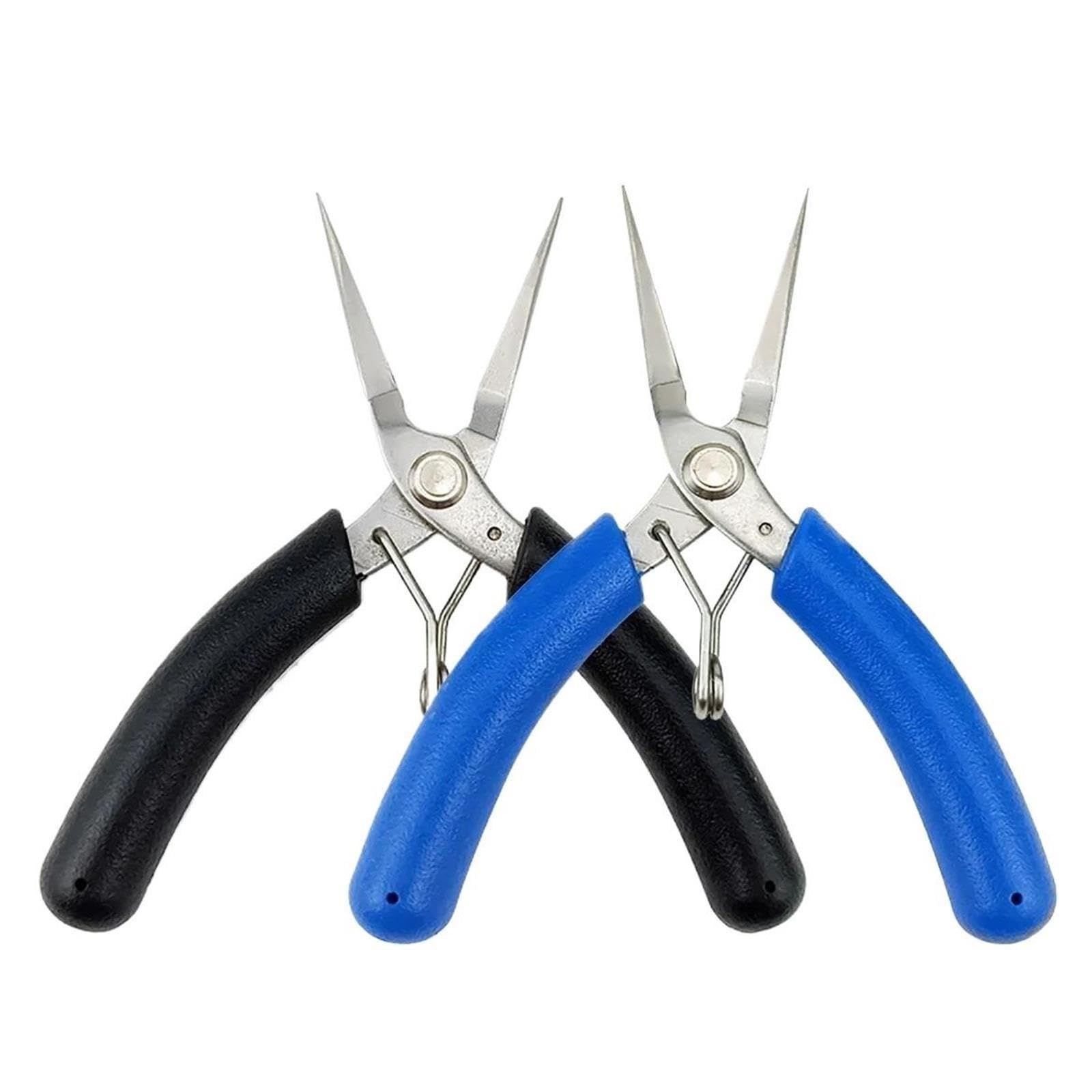 1/2 pinze a becco lungo da 118 mm | Mini pinze a becco lungo da 11,7 cm (1 paio)