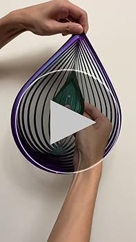 サンシャイン SPIRAL EXITER GRANDE by TIGLON Whirligig Outdoor Garden Wind Spinner