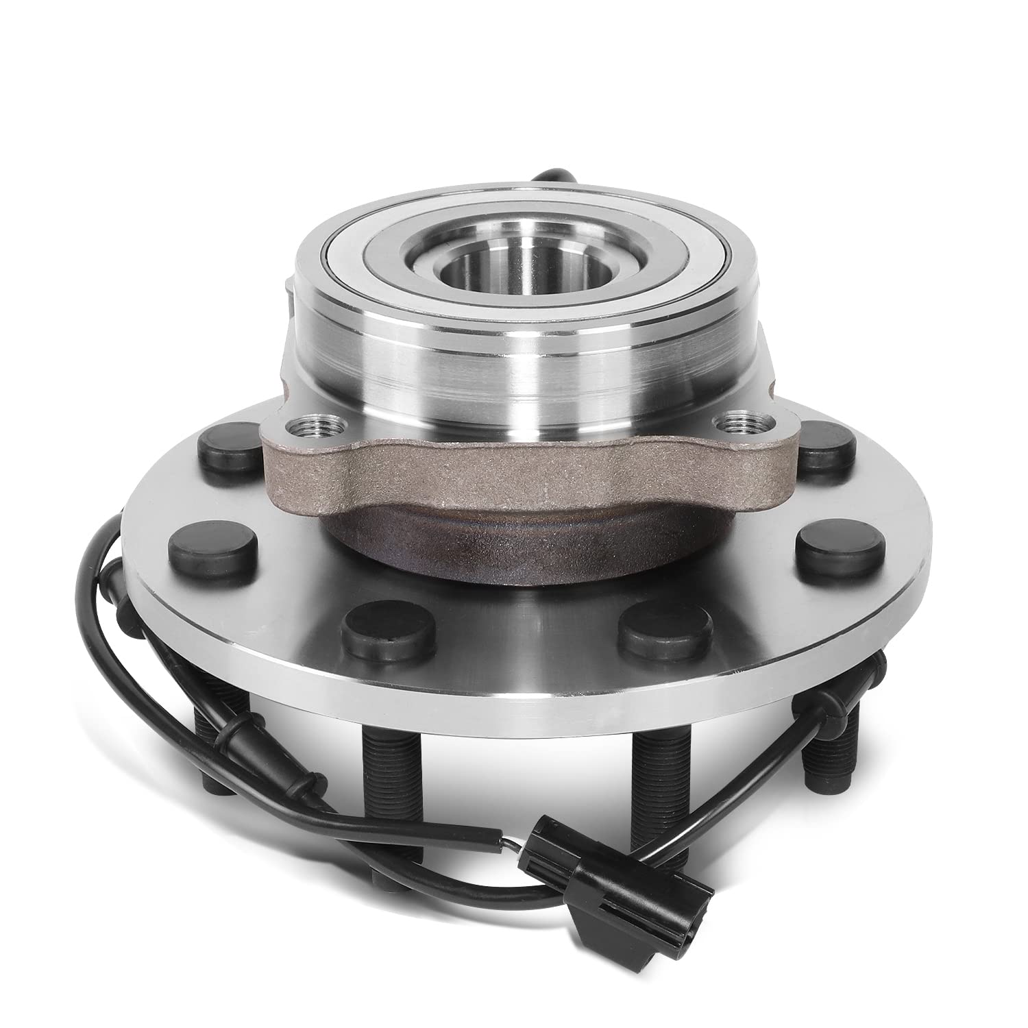 DNA MOTORING OEM-WHA-0161 Front Wheel Bearing Hub Assembly w/Speed Sensor Compatible with 2003-2005 Ram 2500 / Ram 3500