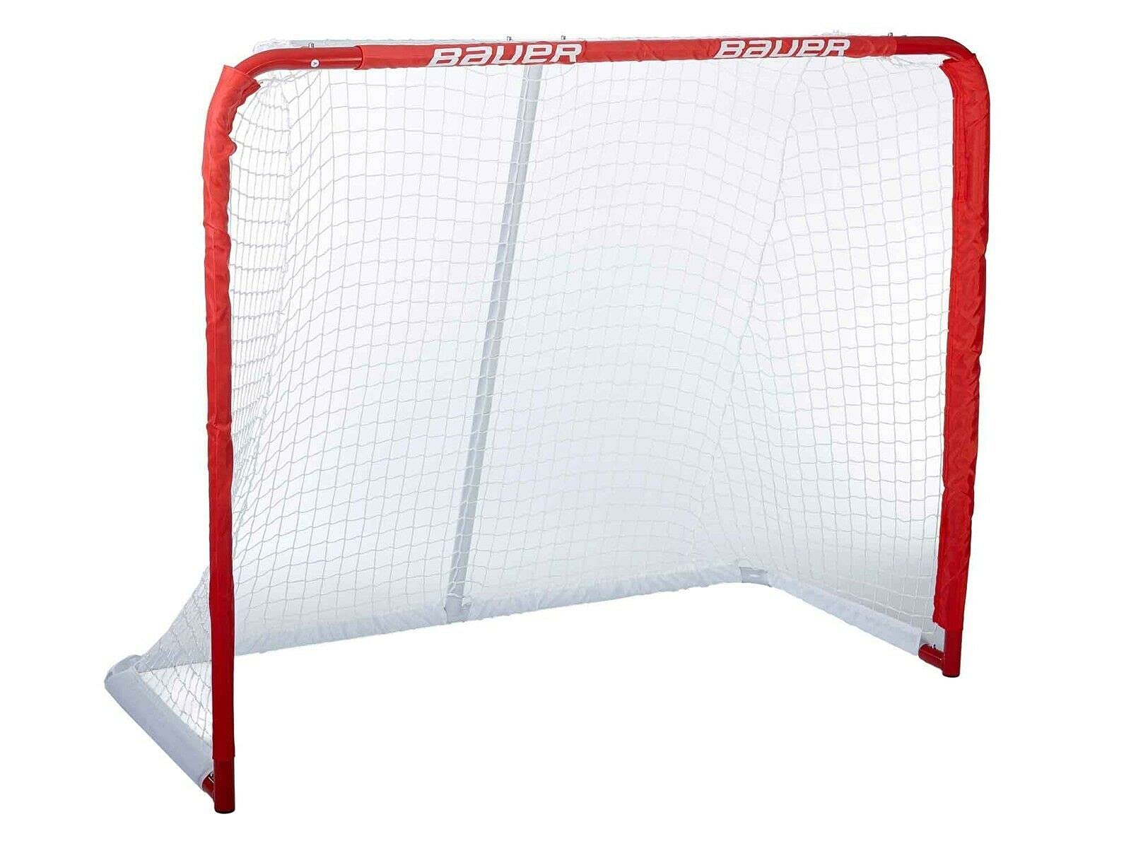 Bauer Performance Porta Pieghevole Da Calcio: 150x100 Cm, Acciaio E Rete, Facile Da Montare
