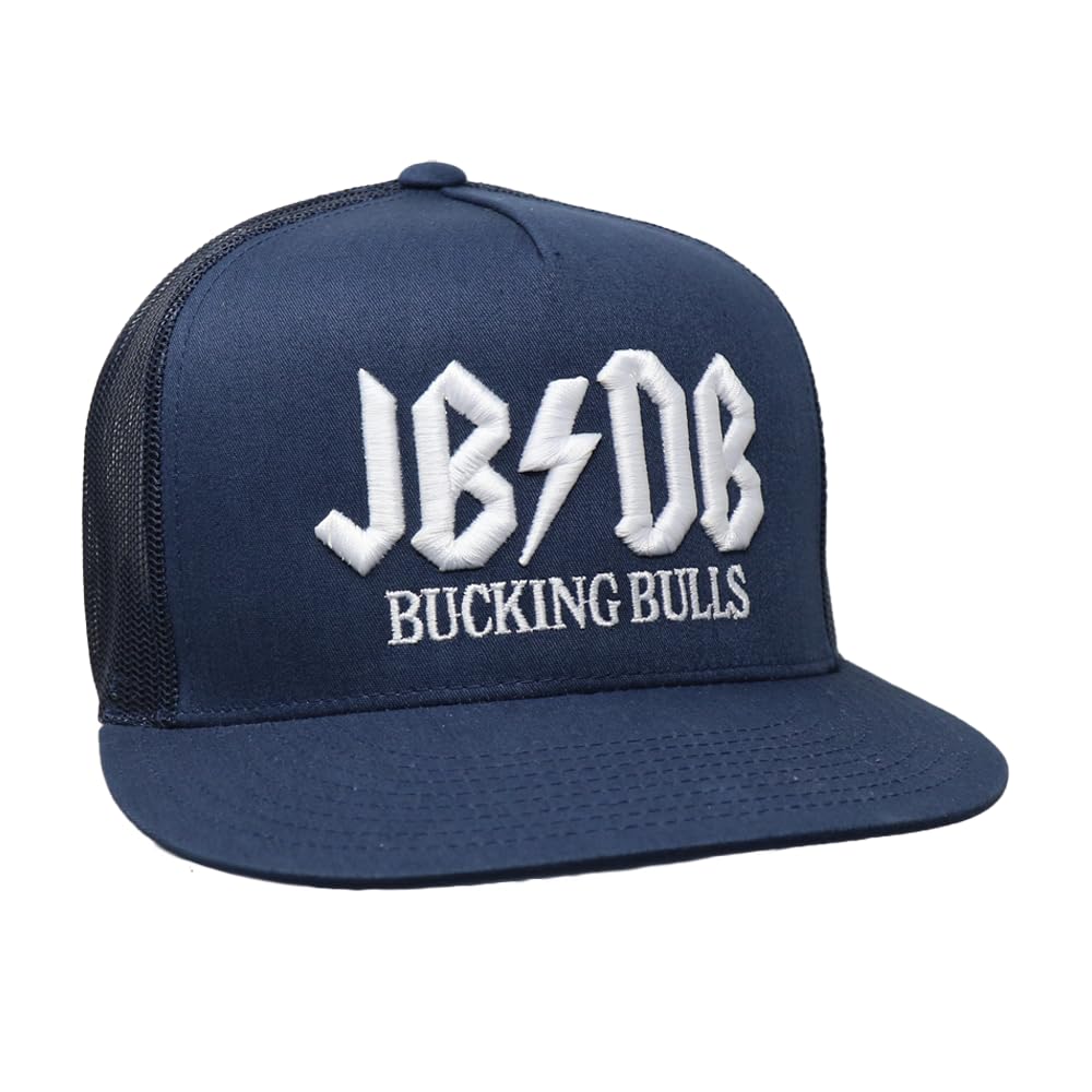 Rodeo Time Dale Brisby JB Mauney JB/DB Bucking Bulls Adjustable Snapback Hat, Navy, One size
