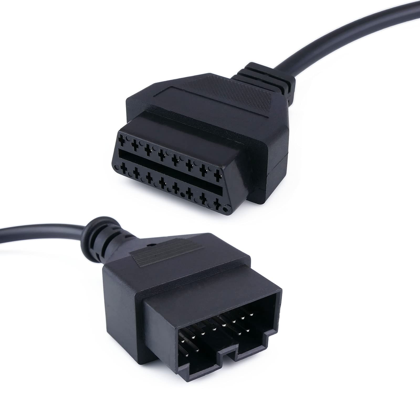 Vhbw OBD2 - Cavo Adattatore 20Pin A 16Pin Compatibile Con Dispositivo Diagnostico Obd Compatibile Con Vecchi Modelli Di Kia Con Connettore Da 20 Pin 85117586