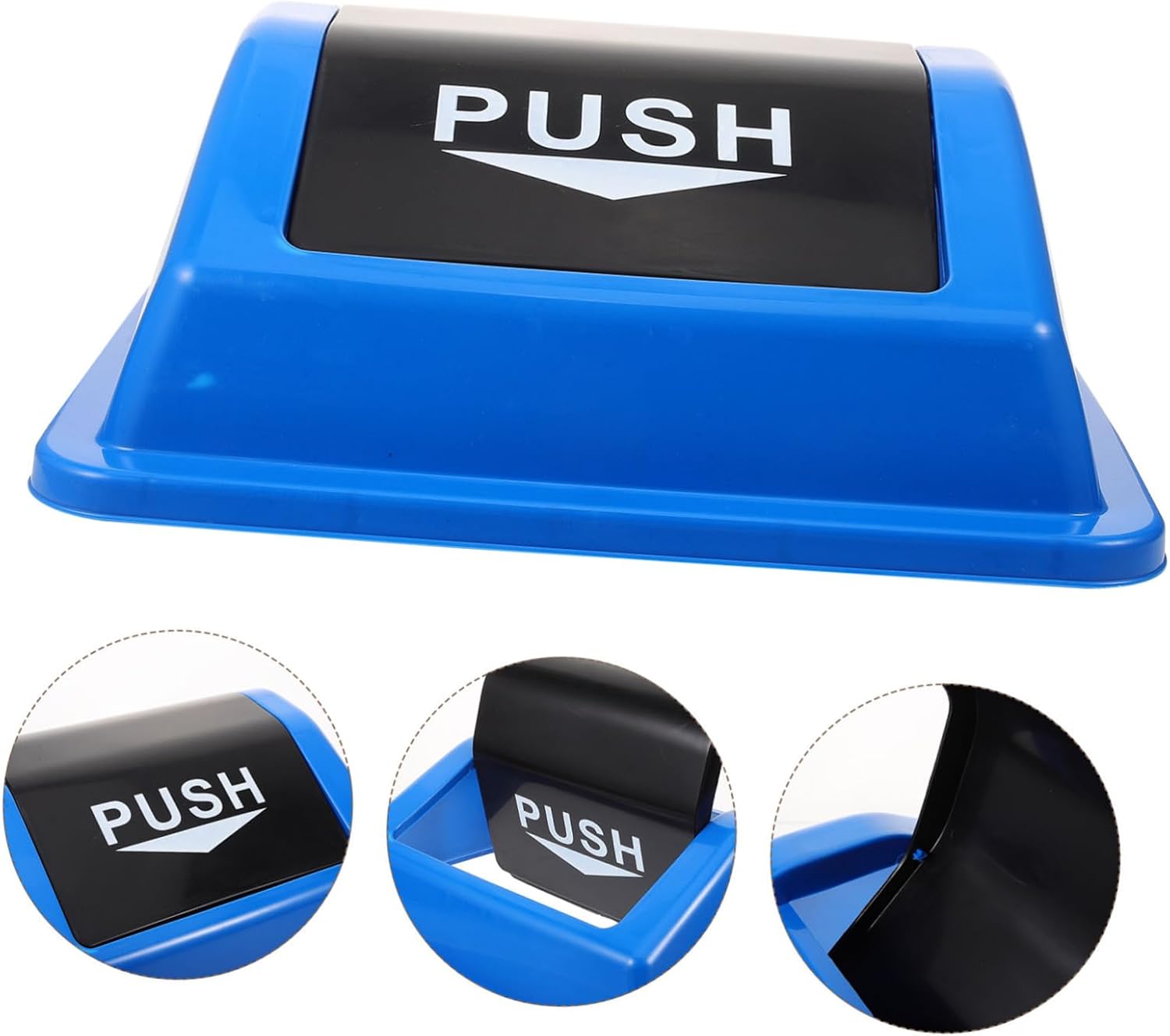 DECHOUS Large Trash Can Lid Plastic Garbage Can Lid for Car for Small Waste Bin