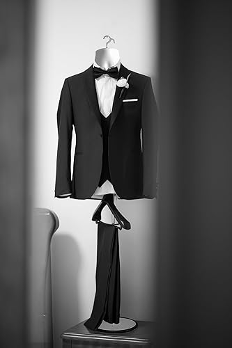 Miniatura 5 de Juego de maniquí de espalda hueca macho + hembra con soporte de metal con poste de metal, tamaños S-M (1)