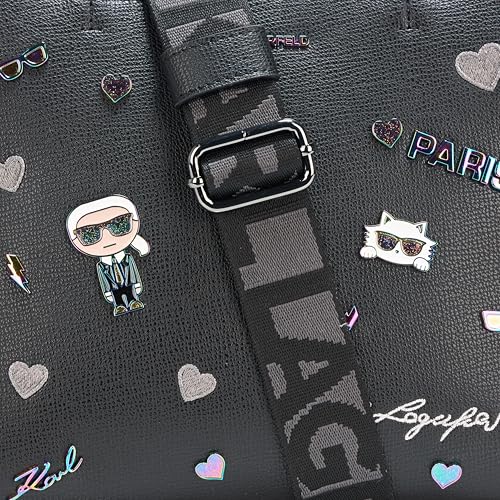 Image of KARL LAGERFELD Women's Maybelle Pins Satchel