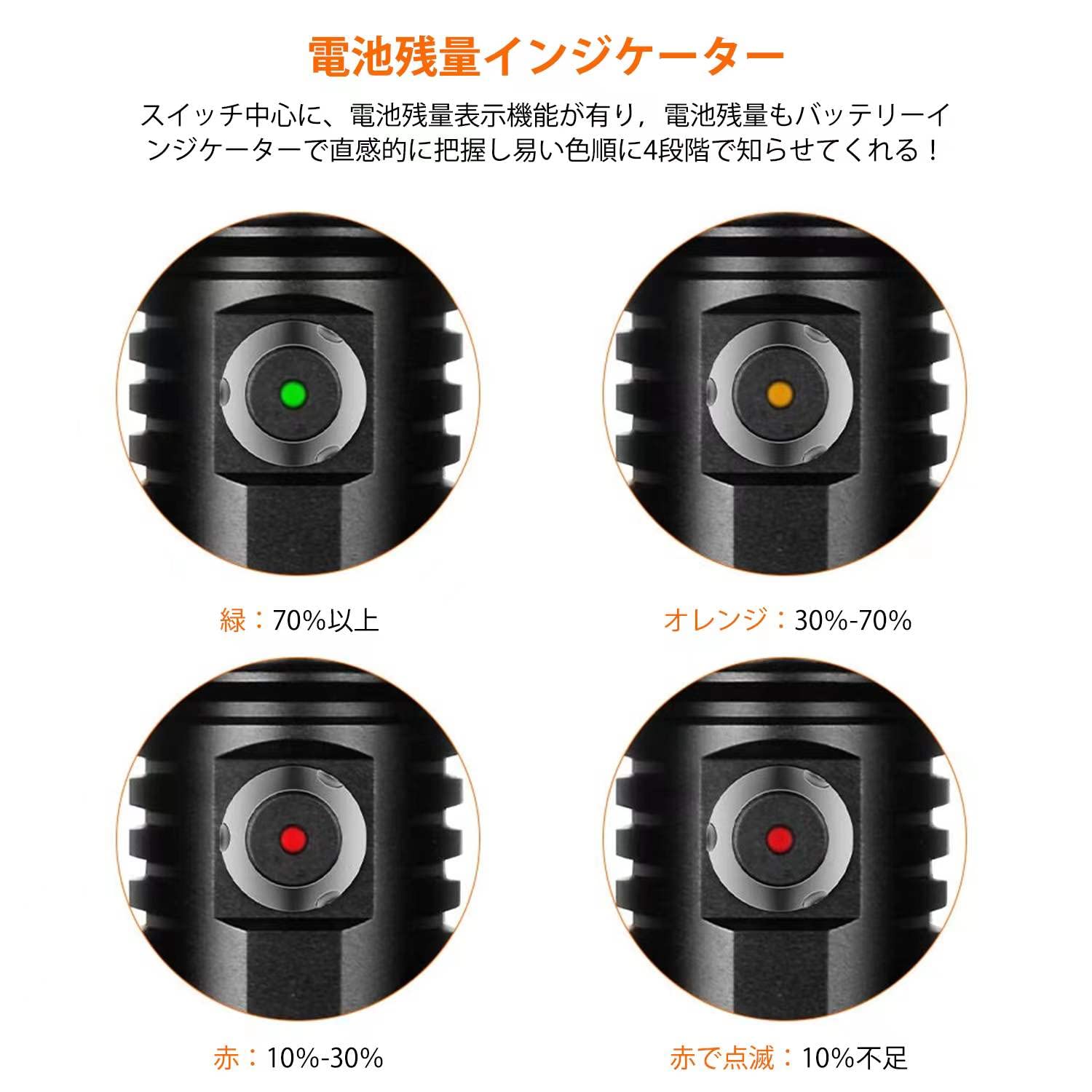 Amazon.co.jp: ORCATORCH D530 ダイビングライト 最大1500ルーメン 