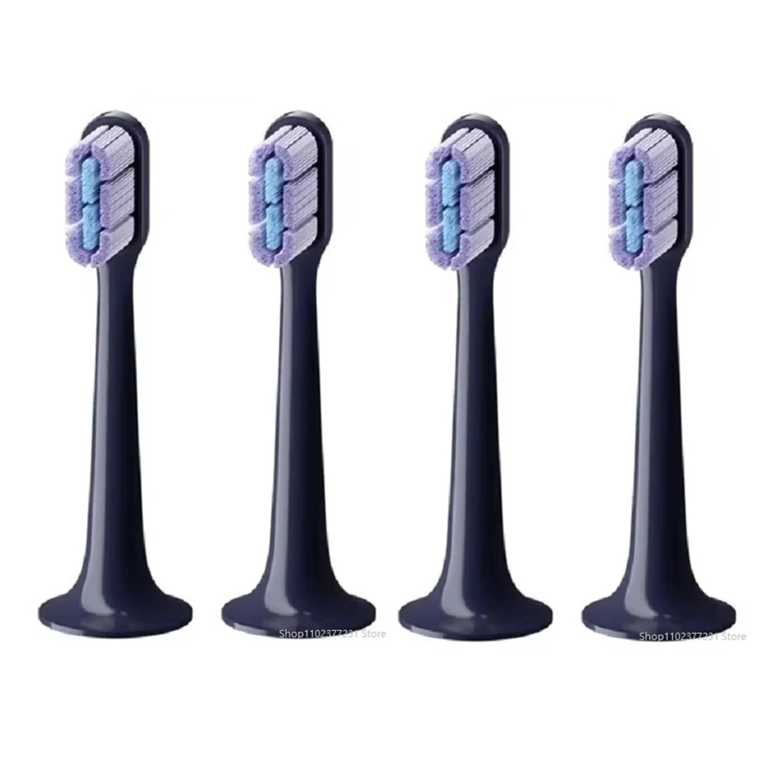 Compatible con xiaomi, compatible con mijia, cabezal de cepillo de dientes T700, cepillo de dientes eléctrico sónico, impermeable, suave, repuesto for salud, cerdas suaves, 2/4/6 piezas(5pcs)