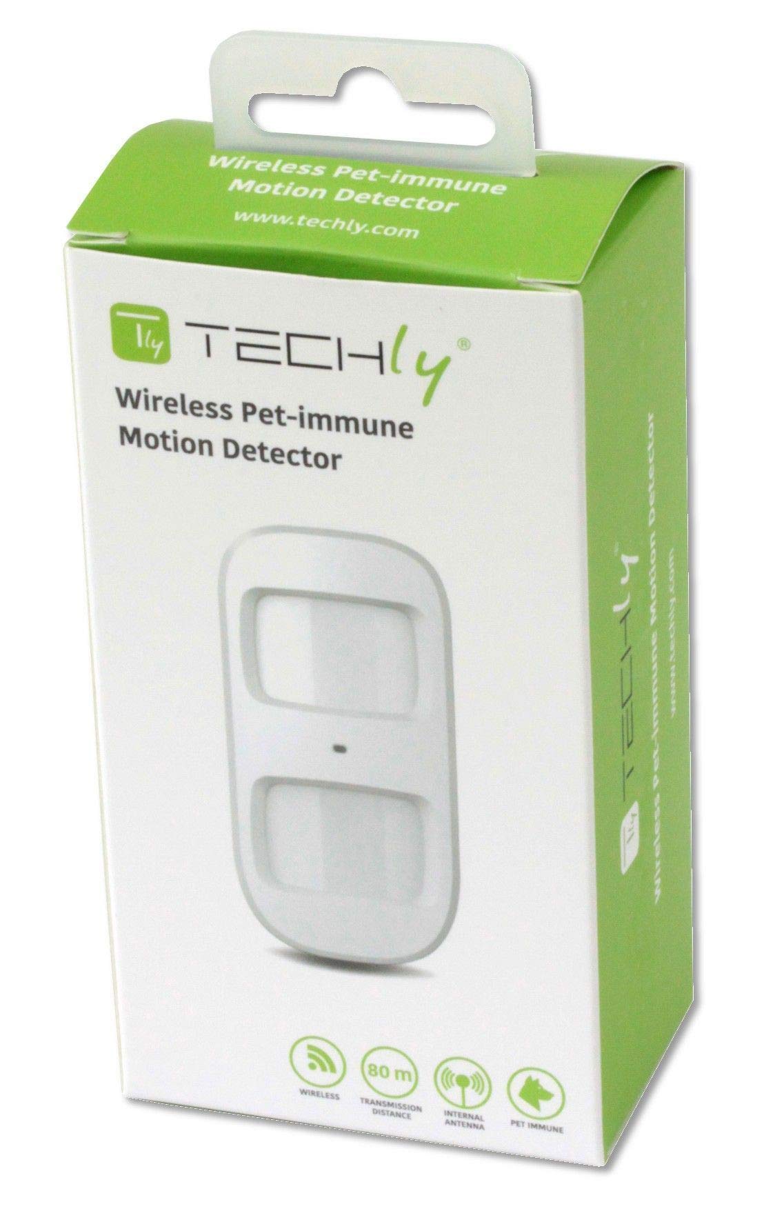 Techly I-ALARM-MOT001 PET Czujnik ruchu bezprzewodowego