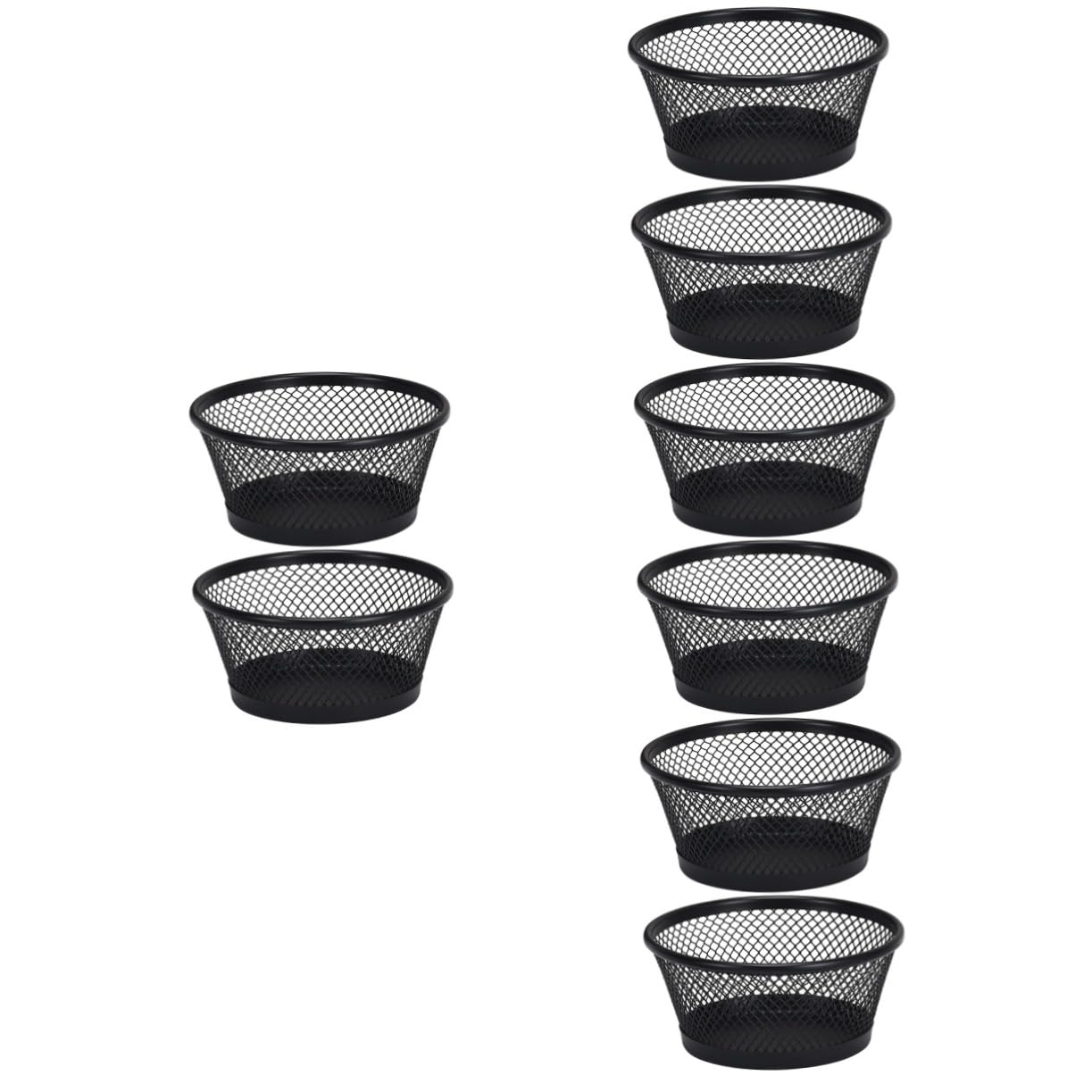 SHINEOFI 8piezas Organizador De Clips Contenedor Para y Escritorio Para Sostenimiento De Artículos