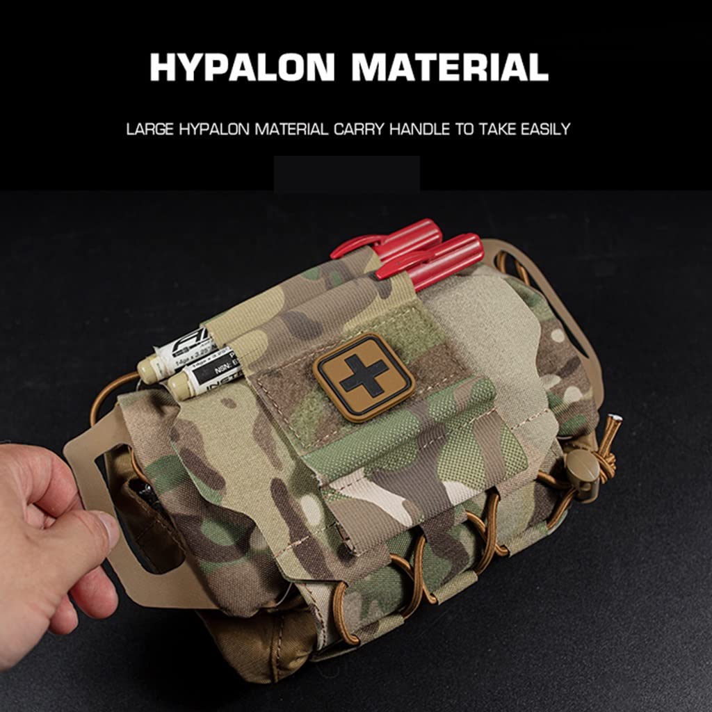 Amazon.co.jp: 急速配備 IFAK キット 中型 MOLLE 医療バッグ