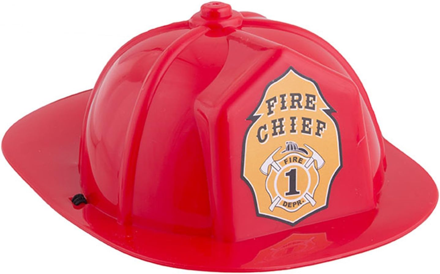 Carnival Fete – Mini Firefighter Fireman Helmet with Sash Accessories Hat, Red