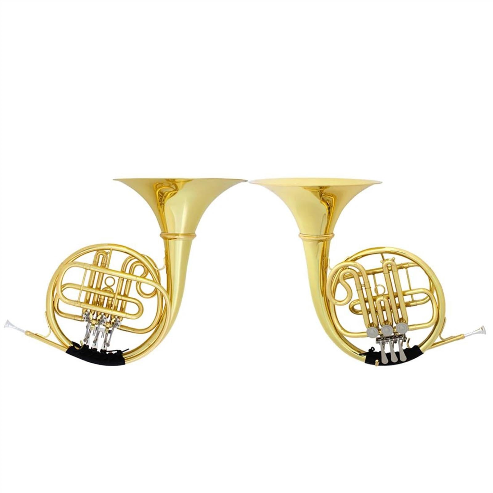 débutants cor français Cor Français Bb Corps En Laiton 3 Clés Cors Français Avec Étui Professionnel B Plat Doré Fendu Cor Français
