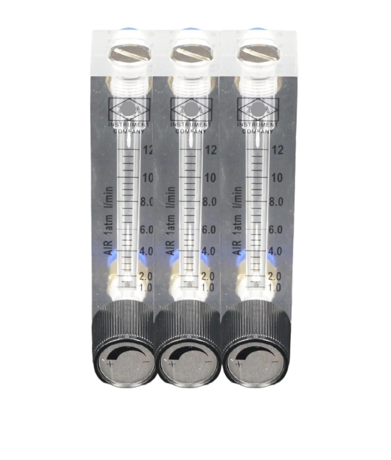 VKvmNYlxx PVC Inline Rotameter LZM-40G, DN40, Variable Area Flowmeter, Inner Thread for Air, Water, Gas, Liquid, Transparent Tube.(Contact us)