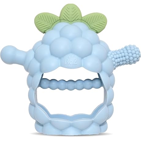 RaZbaby Silicone Baby Teether: The Perfect Soothing Companion for Teething Infants