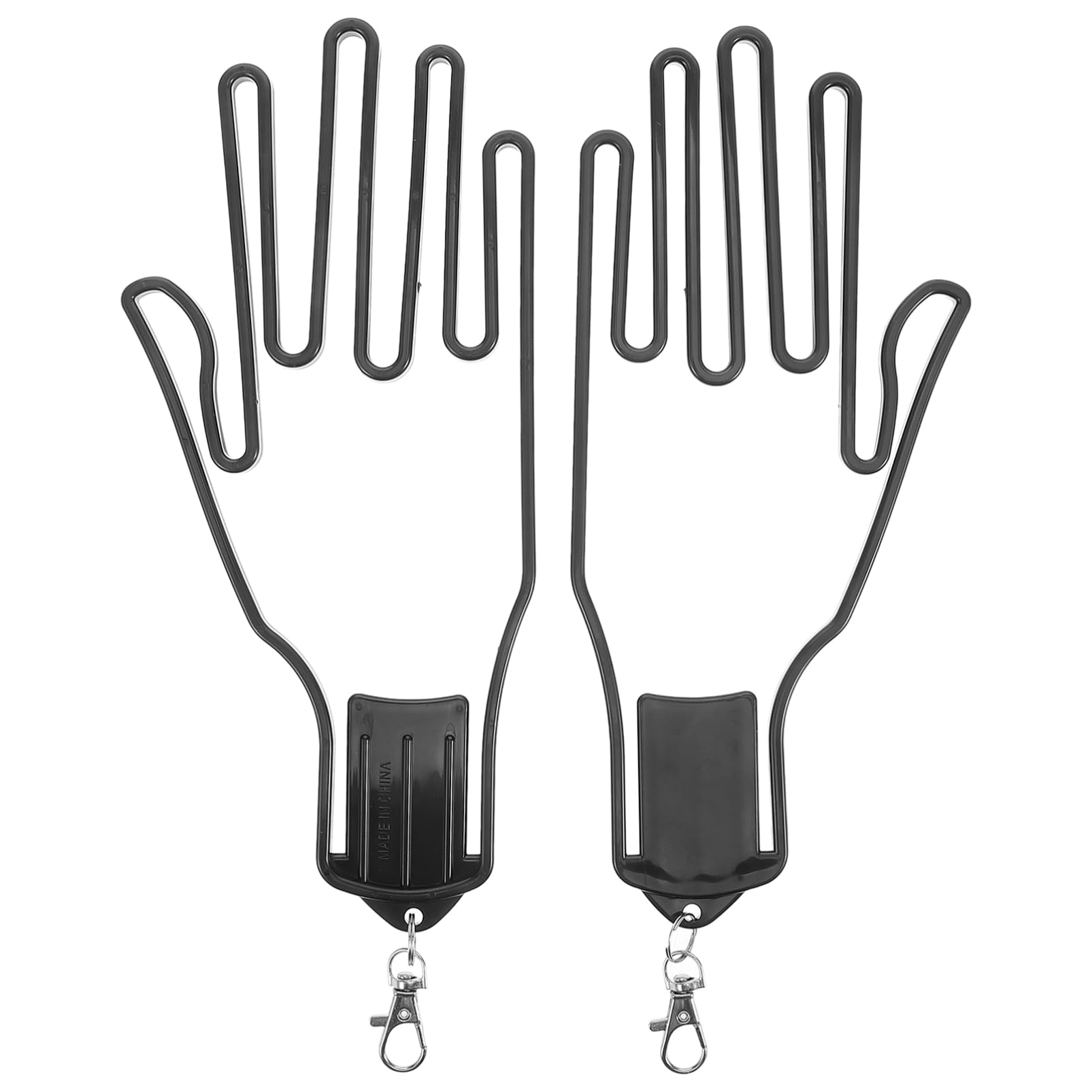 VANZACK Golf Glove Support Holder 2pcs Glove Rack Plastic Material Hand Shape Design