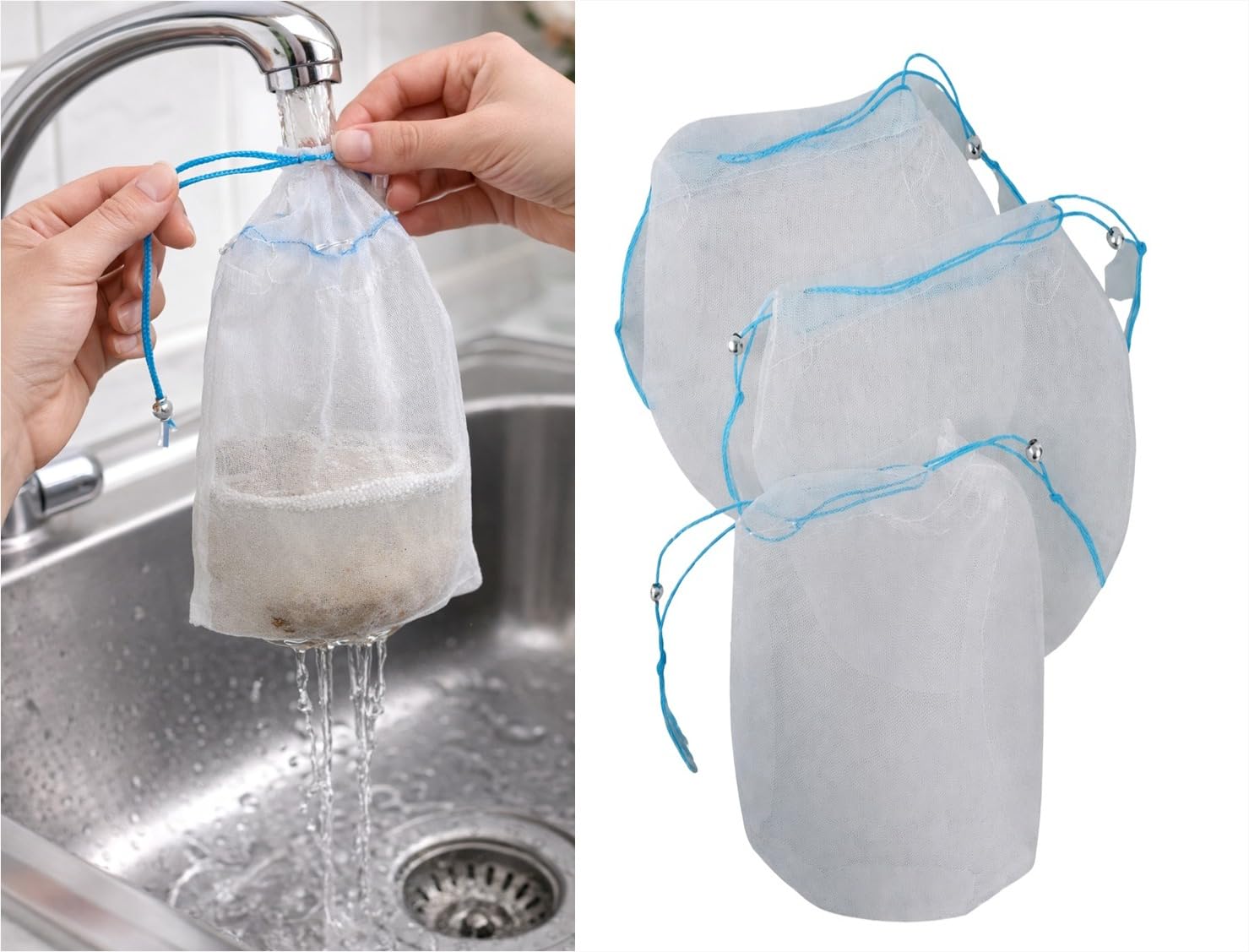 Beauty Tool Water Filter Cloth (or) Water Purifier Cloth for Tap | Pack of 3 |-image-46